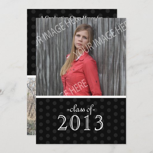 Einladung zum Open House Abschluss (Vorne/Hinten)