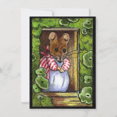 Einladung zum Open House: Frau Tittlemouse vor der (Vorderseite)