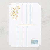 Einladung zum Osterbrunch (Rückseite)