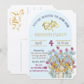 Einladung zum Osterbrunch (Vorne/Hinten)
