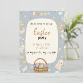Einladung zum Ostertag (Stehend Vorderseite)