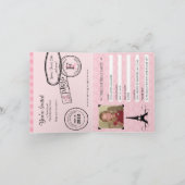 Einladung zum Paris-Pass zum 3. Geburtstag (Innenseite)