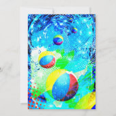 Einladung zum Party (Rückseite)