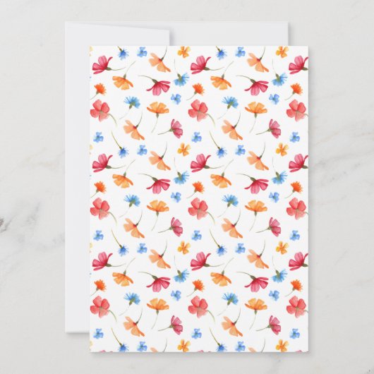 Einladung zum Party (Rückseite)