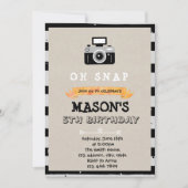 Einladung zum Party (Vorderseite)