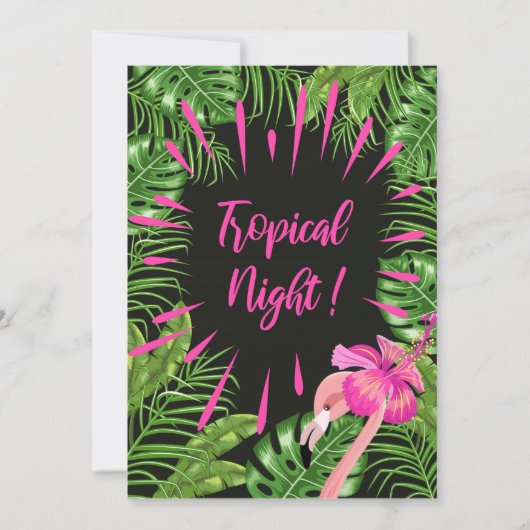 Einladung zum Party. (Vorderseite)