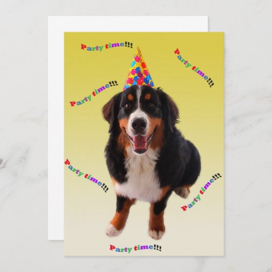 Einladung zum Party (Vorne/Hinten)