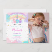 Einladung zum Party-Foto (Vorderseite)