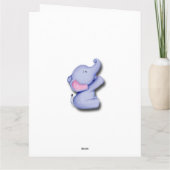 Einladung zum Party-Grußausweis (Rückseite)