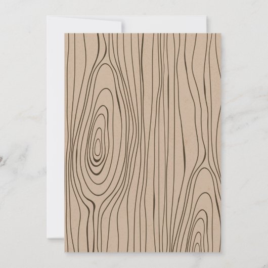 Einladung zum Party ONEgreenery Zoo (Rückseite)