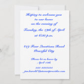 Einladung zum Passahfest Seder (Rückseite)