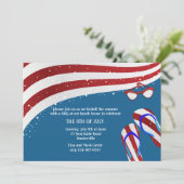 Einladung zum Patriotischen Sommerspass (Stehend Vorderseite)