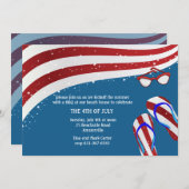 Einladung zum Patriotischen Sommerspass (Vorne/Hinten)