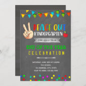 Einladung zum Peace Out Kindergarten (Vorne/Hinten)