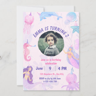 Einladung zum personalisierten Geburtstag