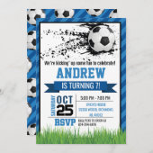 Einladung zum persönlichen Fußball (Vorne/Hinten)