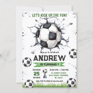 Einladung zum persönlichen Fußball