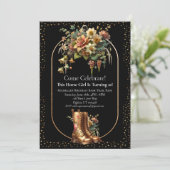 Einladung zum Pferderennen (Stehend Vorderseite)