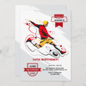 Einladung zum phantastischen Fußballspieler (Vorne/Hinten)