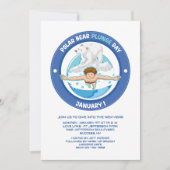 Einladung zum Polar Bear Plunge Day (Vorderseite)