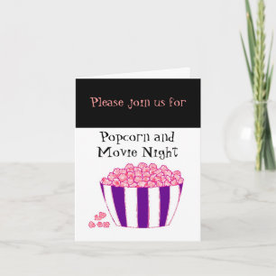 Einladung zum Popcorn- und Filmabend