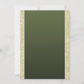 Einladung zum Probe (Rückseite)