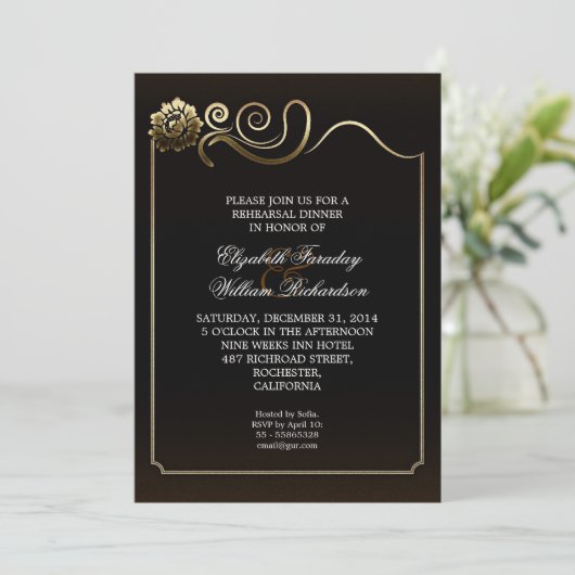 Einladung zum Probe (Stehend Vorderseite)