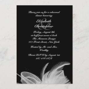 Einladung zum Probedinner White Feathers
