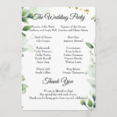 Einladung zum Programm "Grüne Tag für Tag" (Rückseite)