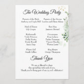 Einladung zum Programm "Grüne Tag für Tag" (Rückseite)