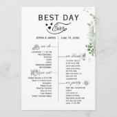 Einladung zum Programm "Grüne Tag für Tag" (Vorderseite)