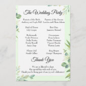 Einladung zum Programm "Grüne Tag für Tag" (Rückseite)