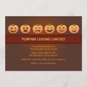 Einladung zum Pumpkin Carving Contest
