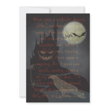 Einladung zum "Raven"-Halloween-Party