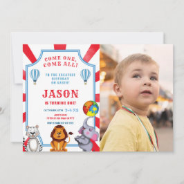 Einladung zum Red & Blue Circus Foto