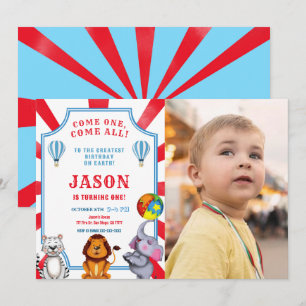 Einladung zum Red & Blue Circus Foto