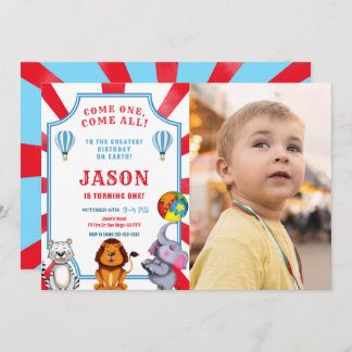 Einladung zum Red & Blue Circus Foto