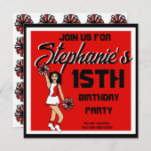 Einladung zum Red Cheer #2 (Vorne/Hinten)