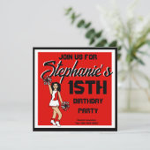 Einladung zum Red Cheer #2 (Stehend Vorderseite)