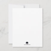 Einladung zum Red Retro Holiday (Rückseite)