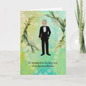 Einladung zum Ring Barer bei Hochzeit, Junge Junge (Vorderseite)