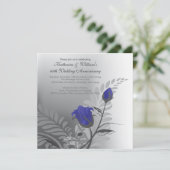 Einladung zum Roten Blauen Jahrestag (Stehend Vorderseite)