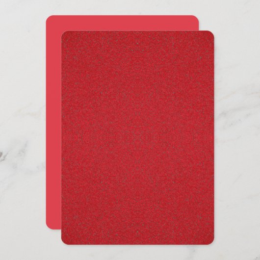 Einladung zum Roten Rauschen von Tomaten - Anpassb (Vorne/Hinten)