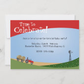 Einladung zum Roten Traktor-Foto (Rückseite)