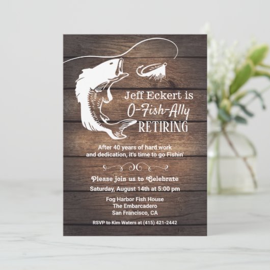 Einladung zum Ruhestand (Stehend Vorderseite)