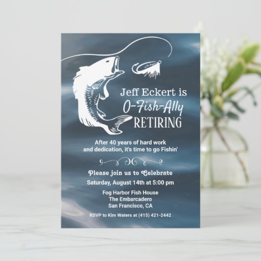 Einladung zum Ruhestand (Stehend Vorderseite)