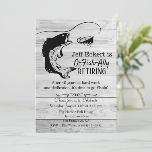 Einladung zum Ruhestand (Stehend Vorderseite)