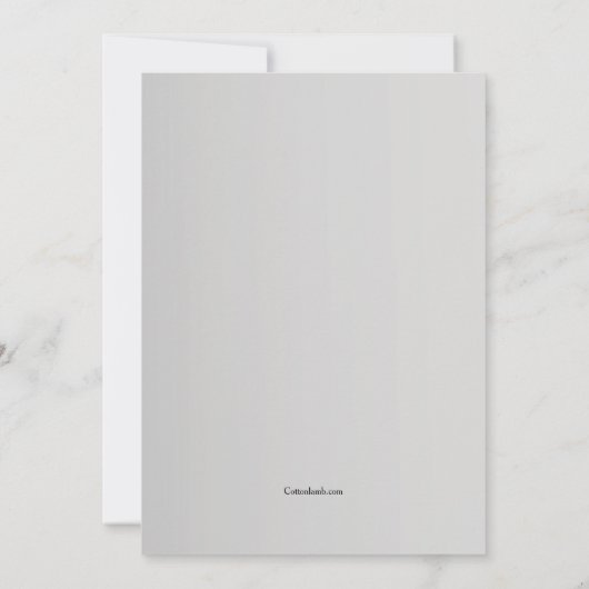 Einladung zum Ruhestand des medizinischen Personal (Rückseite)