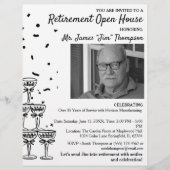 Einladung zum Ruhestand Flyer (Vorne)