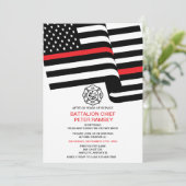 Einladung zum Ruhestand von Feuerwehrleuten (Stehend Vorderseite)